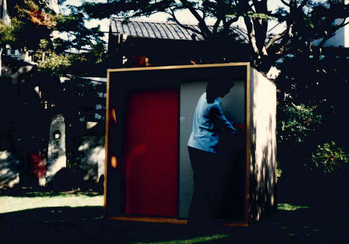 襖空間作品、面白いですね。中に入ろうかな？