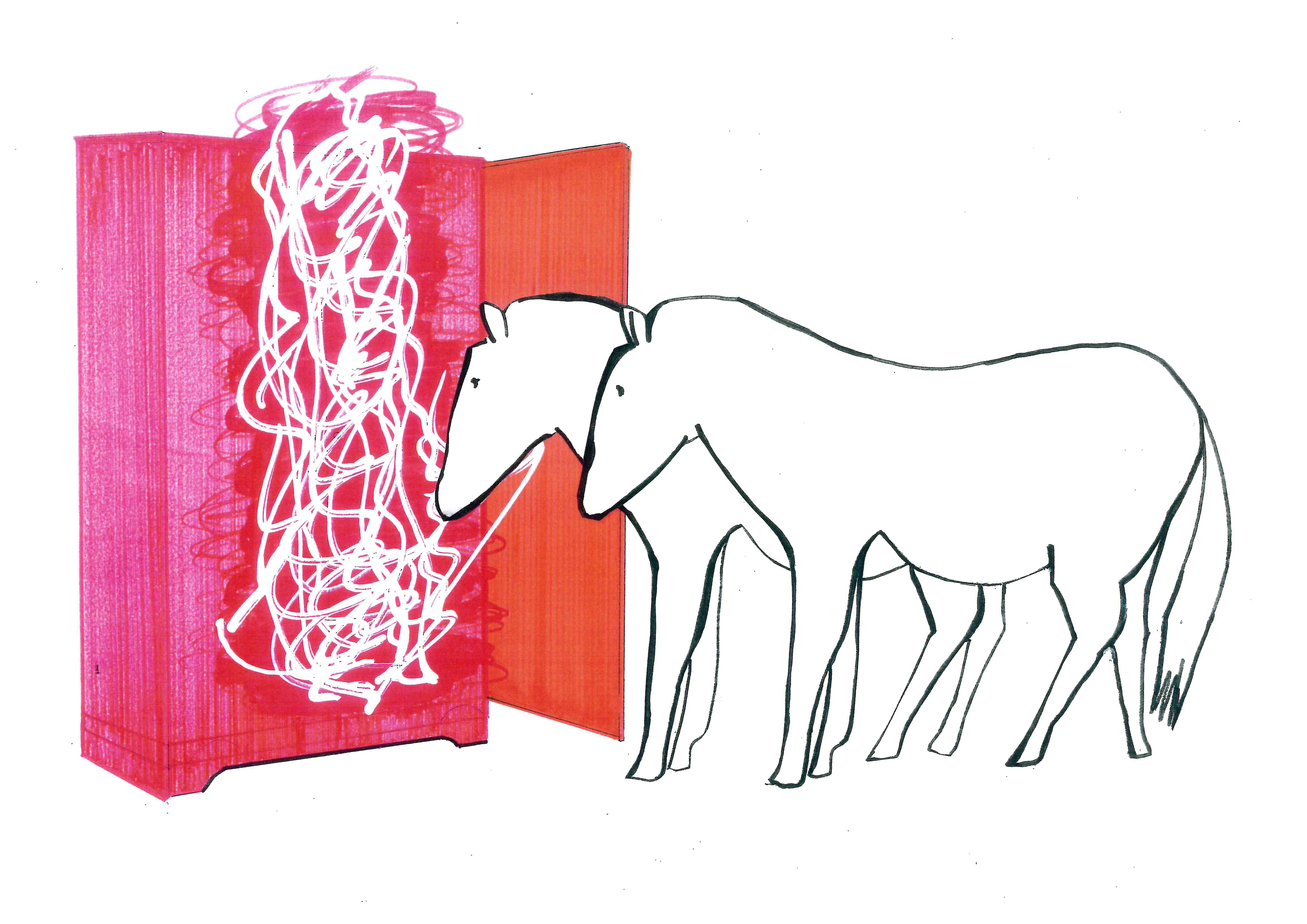 タンスの中にエサは、ないよ