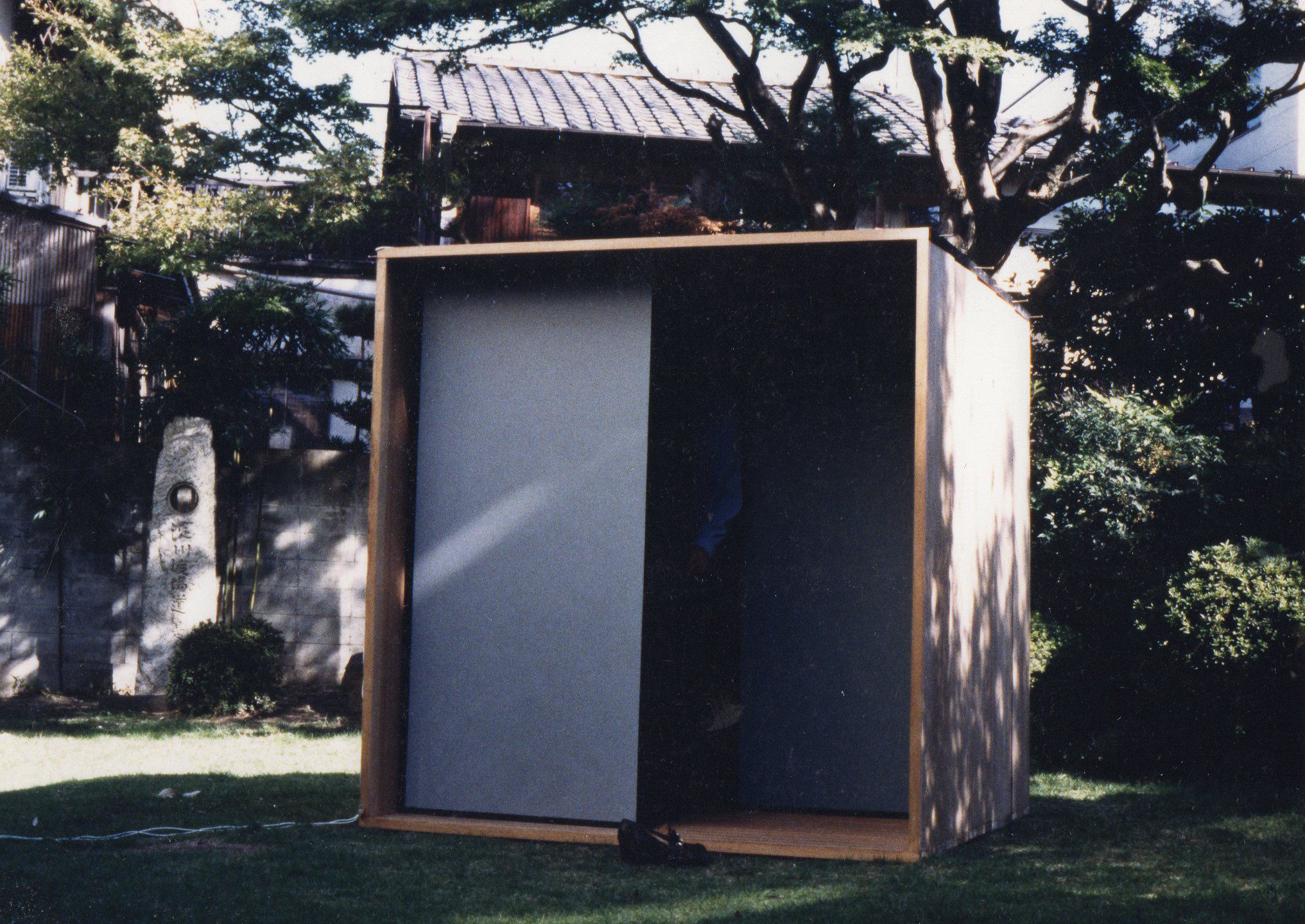 襖作品の中は、意外に広いんですね。